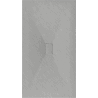Mexen Hugo receveur de douche rectangulaire SMC 200 x 100 cm, gris - 42611020