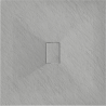 Bac carré Mexen Hugo SMC 100 x 100 cm, gris - 42611010