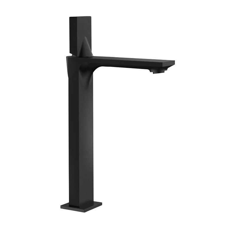 Mexen Crux robinet de lavabo haut, Noir - 744410-70