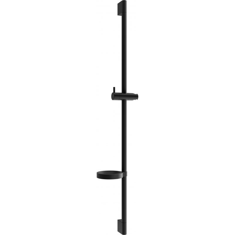 Mexen DS barre de douche avec porte-savon 90 cm, Noir - 79383-70