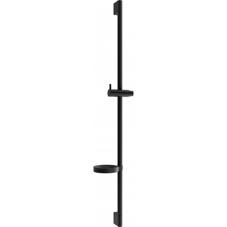 Mexen DS barre de douche avec porte-savon 90 cm, Noir - 79383-70