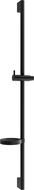 Mexen DS barre de douche avec porte-savon 90 cm, noire - 79383-70