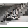 Mexen Velar Duo écran de baignoire à 2 ailes coulissante 150 x 150 cm, transparent, Cuivre brossé - 896-150-000-02-65