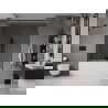 Mexen Velar Duo paroi de baignoire 2 volets coulissants 150 x 150 cm, transparent, noir - 896-150-000-02-70