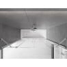 Mexen Velar Duo écran de baignoire 2 volets coulissants 180 x 150 cm, transparent, chrome - 896-180-000-02-01