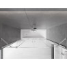 Mexen Velar Duo paroi de baignoire coulissante à 2 sections 200 x 150 cm, transparent, chrome - 896-200-000-02-01