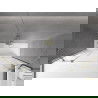Mexen Velar Duo écran de baignoire à 2 ailes coulissante 200 x 150 cm, transparent, or - 896-200-000-02-50