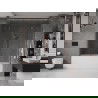 Mexen Velar Duo écran de baignoire à 2 ailes coulissante 200 x 150 cm, transparent, Cuivre brossé - 896-200-000-02-65