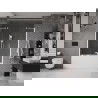 Paroi de baignoire Mexen Velar Duo 2 vantaux coulissants 150 x 150 cm, transparent, blanc - 896-150-000-02-20