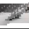 Mexen Velar Duo écran de baignoire à 2 ailes coulissante 200 x 150 cm, transparent, Blanc - 896-200-000-02-20