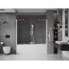 Mexen Velar Duo paroi de baignoire à deux volets coulissants 170 x 150 cm, transparent, blanc - 896-170-000-02-20