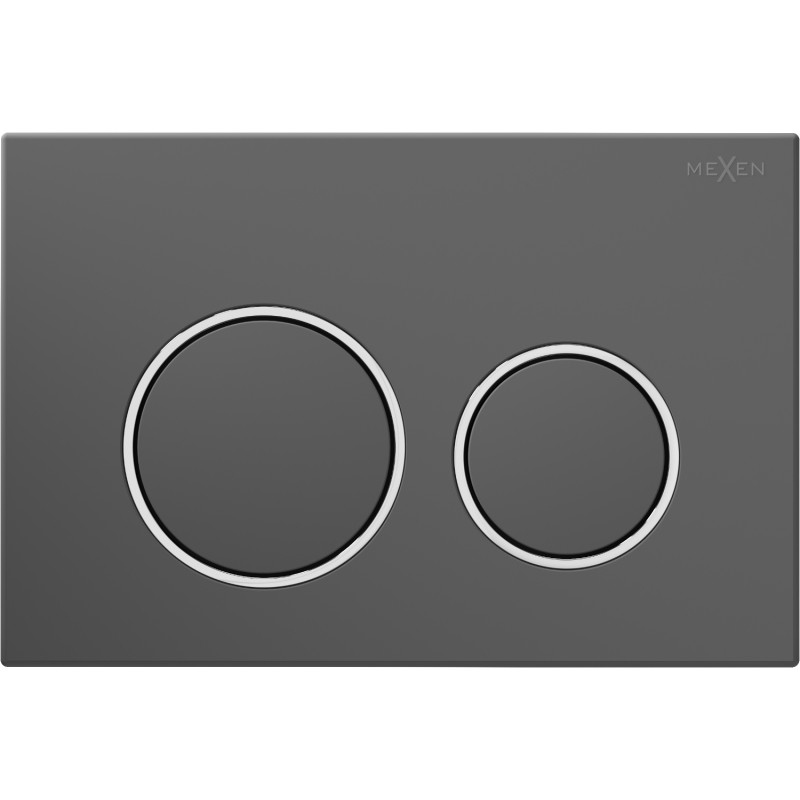 Mexen Fenix 07 XS bouton de chasse d'eau, gris canon - 600766