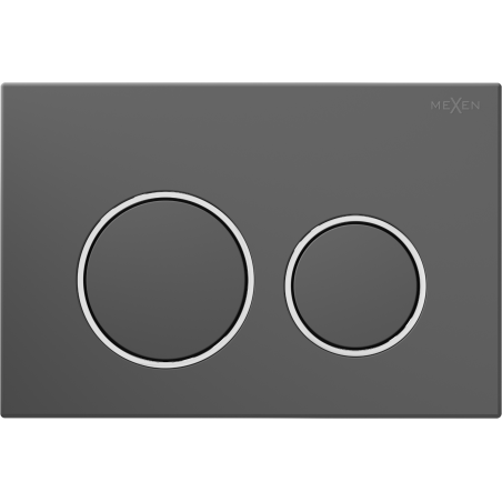 Bouton de chasse Mexen Fenix 07 XS, gris canon - 600766