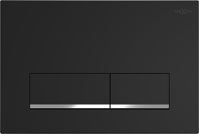 Mexen Fenix 12 bouton de chasse d'eau, noir mat - 601203