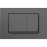 Bouton de chasse Mexen Fenix 10 XS, gris acier - 601066