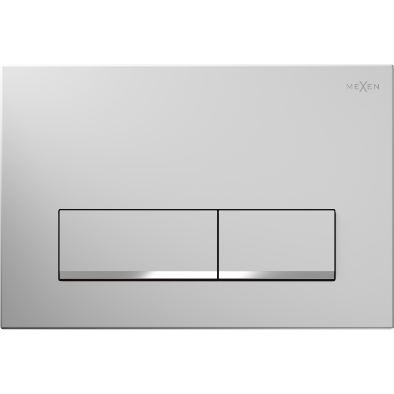 Mexen Fenix 12 bouton de chasse d'eau, chrome mat - 601202