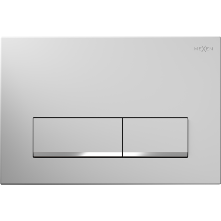 Mexen Fenix 12 bouton de chasse d'eau, chrome mat - 601202