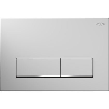 Mexen Fenix 12 bouton de rinçage, chrome mat - 601202