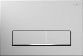 Mexen Fenix 12 bouton de rinçage, chrome mat - 601202