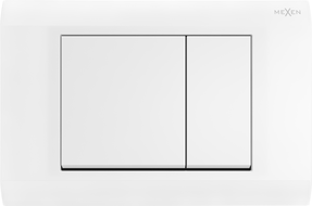 Mexen Fenix 01 bouton de chasse d'eau, blanc mat - 600120