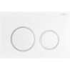 Mexen Fenix 07 XS bouton de chasse d'eau, blanc mat - 600720
