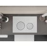 Mexen Fenix 07 XS bouton de chasse, blanc mat - 600720
