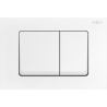 Bouton de chasse Mexen Fenix 10 XS, blanc mat - 601020