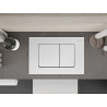 Mexen Fenix 10 XS bouton de chasse d'eau, blanc mat - 601020
