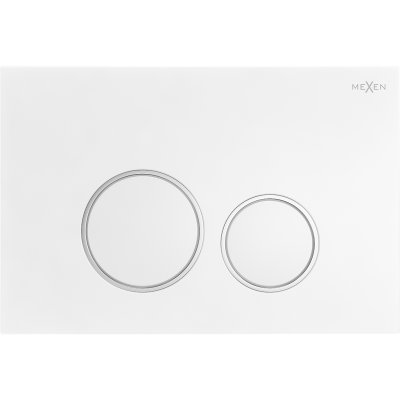 Mexen Fenix 05 bouton de chasse, blanc mat - 600520