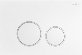 Mexen Fenix 05 bouton de chasse, blanc mat - 600520