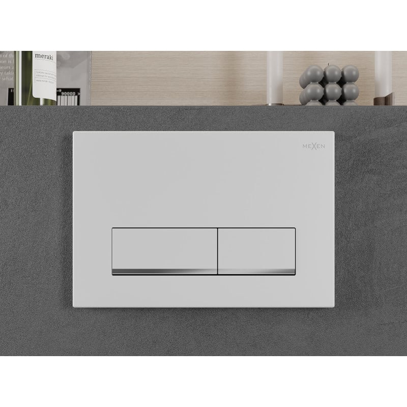 Mexen Fenix 12 bouton de chasse, blanc mat - 601220