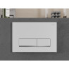 Mexen Fenix 12 bouton de chasse d'eau, blanc mat - 601220