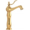 Mexen Vela robinet de lavabo haut, doré - 744510-50