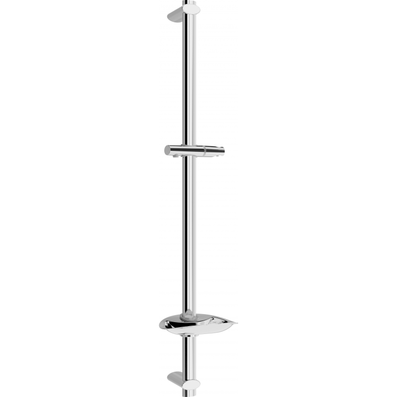 Mexen DB barre de douche avec porte-savon 75 cm, Chrome - 79384-00