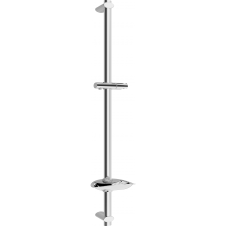 Mexen DB barre de douche avec porte-savon 75 cm, Chrome - 79384-00