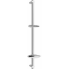 Mexen DB barre de douche avec porte-savon 75 cm, Chrome - 79384-00