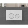 Bouton de chasse Mexen Fenix 07 XS, blanc brillant - 600700