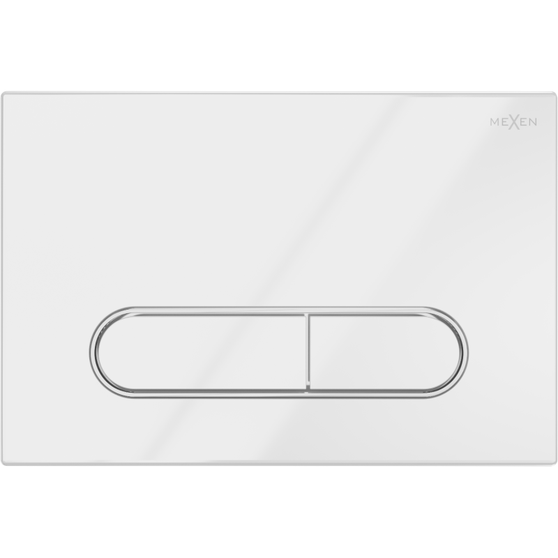 Bouton de chasse Mexen Fenix 11, blanc brillant - 601100