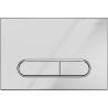 Bouton de chasse d'eau Mexen Fenix 11, chrome brillant - 601101