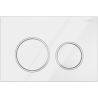Bouton de chasse Mexen Fenix 07 XS, blanc brillant - 600700