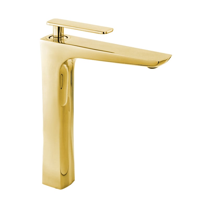 Mexen Indus robinet de lavabo haut, Or - 744610-50