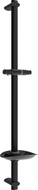Mexen DB barre de douche avec porte-savon 75 cm, Noir - 79384-70
