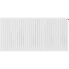 Mexen CV11 radiateur à plaque 400 x 2600 mm, connexion par le bas, 1685 W, blanc - W611-040-260-00
