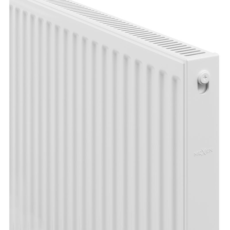 Mexen C11 radiateur plat 400 x 1000 mm, raccordement latéral, 648 W, blanc - W411-040-100-00
