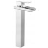 Mexen Hydra robinet de lavabo haut, Chrome - 744910-00