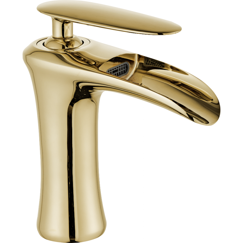 Mexen Lyra robinet de lavabo, doré - 745300-50