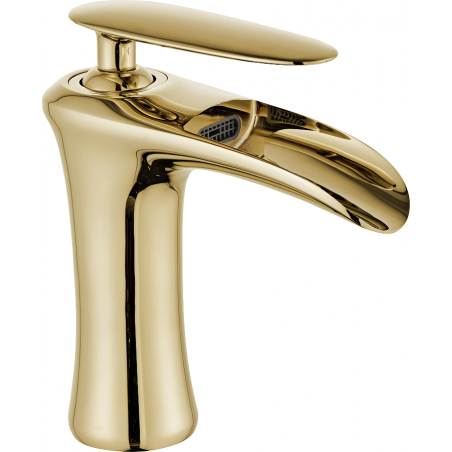 Mexen Lyra robinet de lavabo, Or - 745300-50
