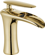 Mexen Lyra robinet de lavabo, Or - 745300-50