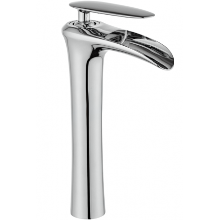 Mexen Lyra robinet de lavabo haut, Chrome - 745310-00
