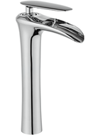 Mexen Lyra robinet de lavabo haut, Chrome - 745310-00